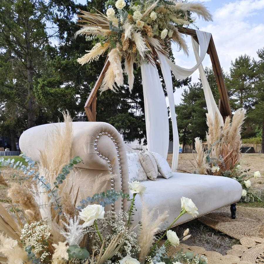 Ramo de novia margaritas