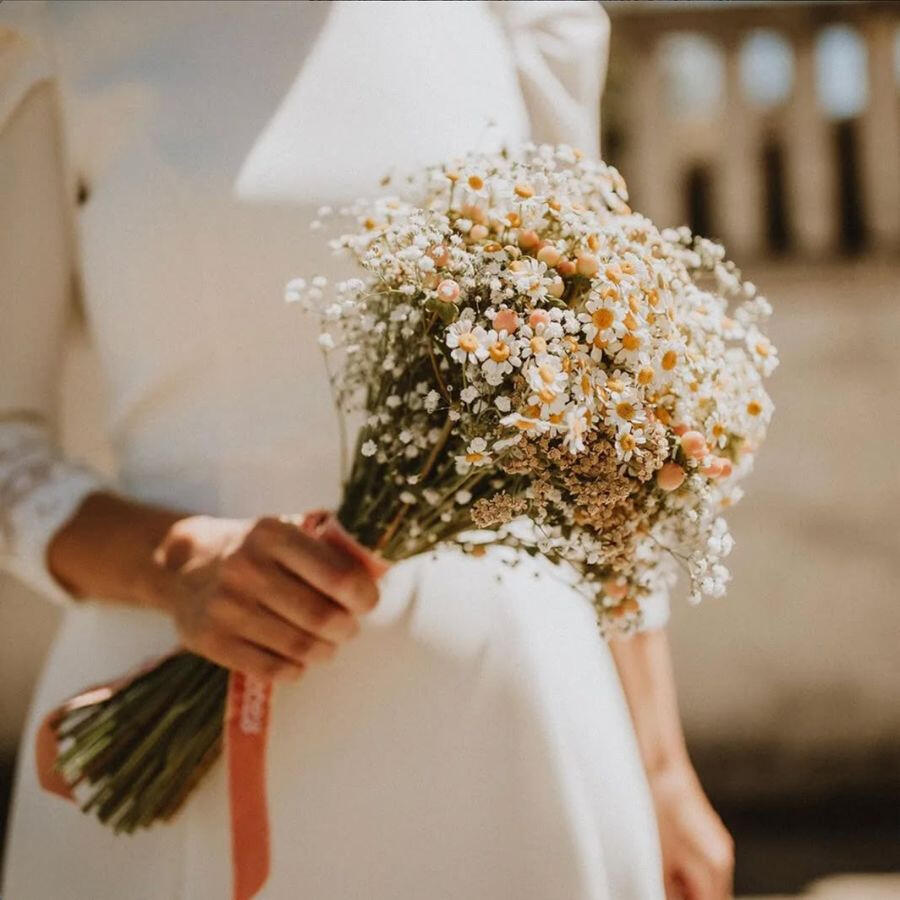 Ramo de novia margaritas Ramo de novia margaritas