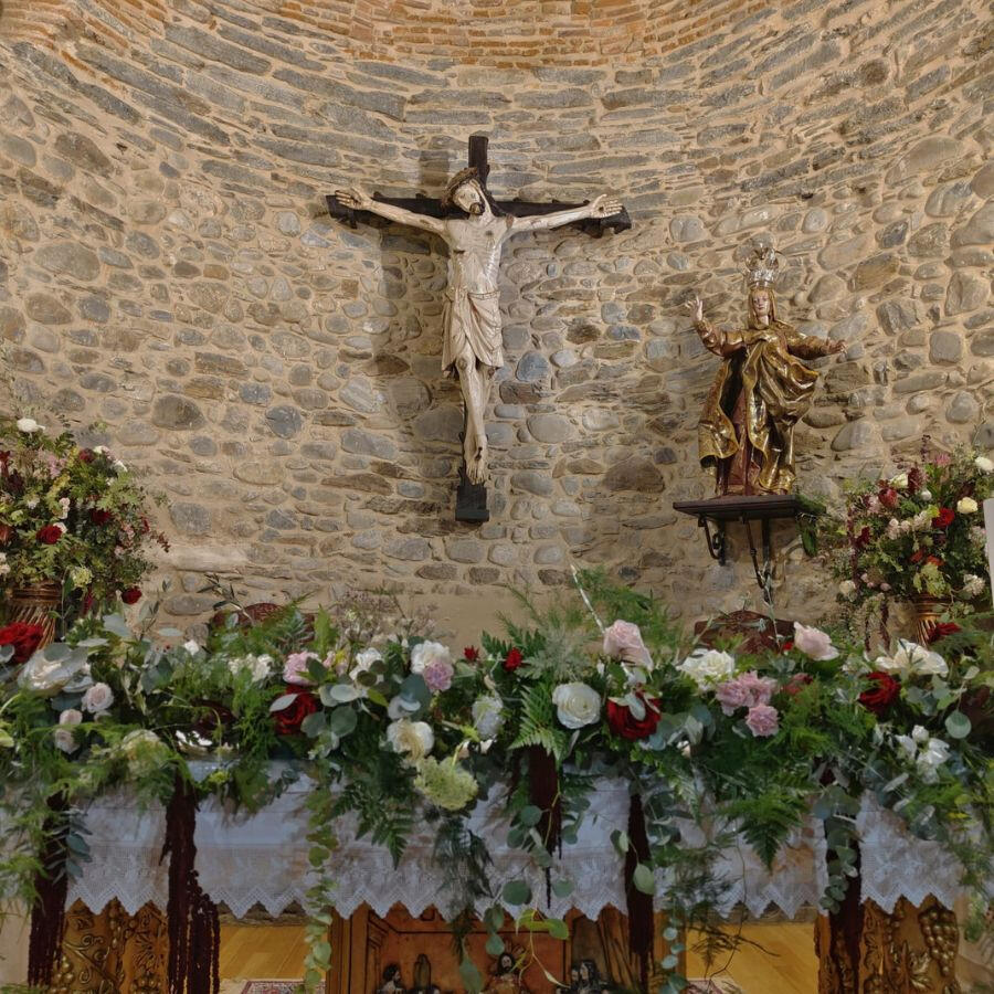 Ramo de novia margaritas