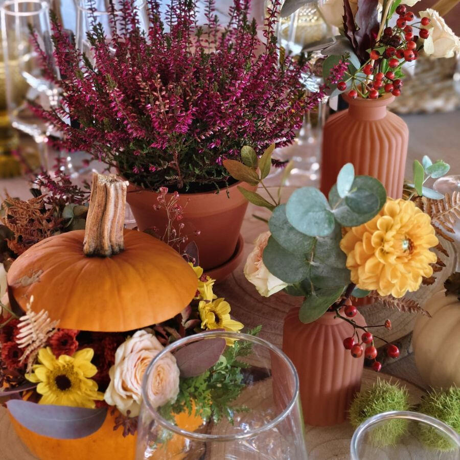Ramo de novia con rosas blancas y rosas